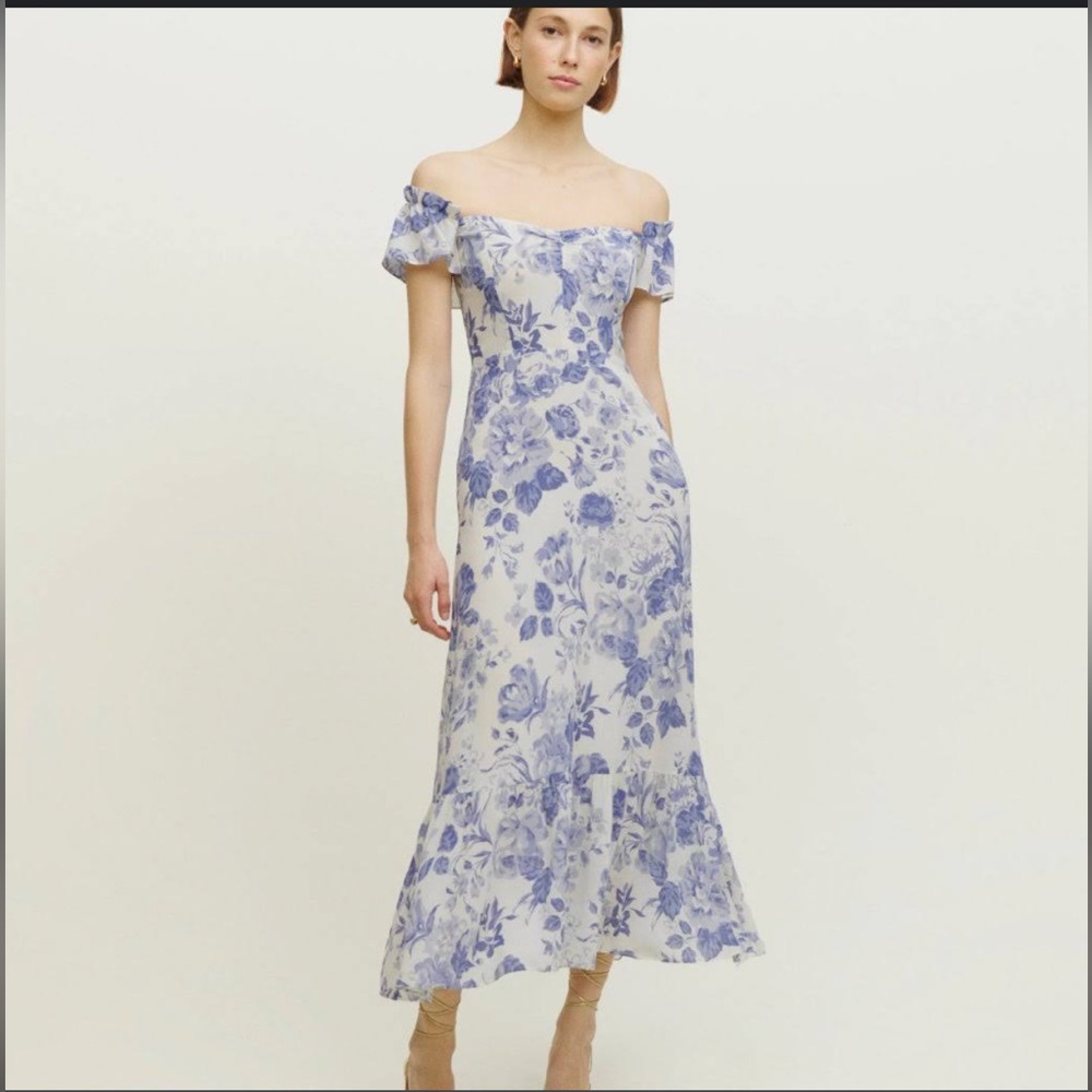 Reformation butterfly dress -Lucerene
